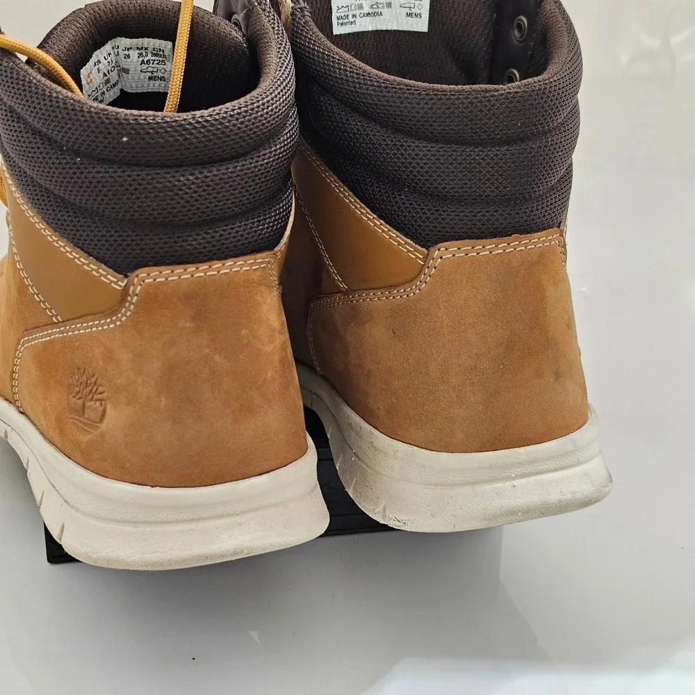 Timberland Mens Westmore Chukka Boots Wheat Nubuck HoverLite A1OEA Size 8‎